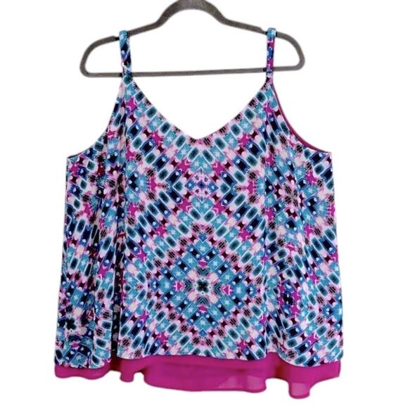 Torrid Top Size 3 3X Tank Cami Lightweight Flowy - Picture 2 of 15